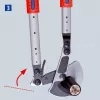 Tesoura para cabos Knipex 9532038, ferramenta de corte por catraca para cabos