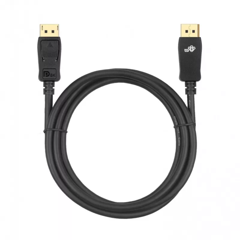 Cabo DisplayPort 1,8 m M/M v 1.4, preto