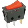 Bachmann 924.112 - interruptor basculante - 1P - preto - vermelho - 250 V