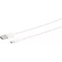 Cabo USB S/CONN 14-13043 USB 2.0 2 m USB-A USB-C branco