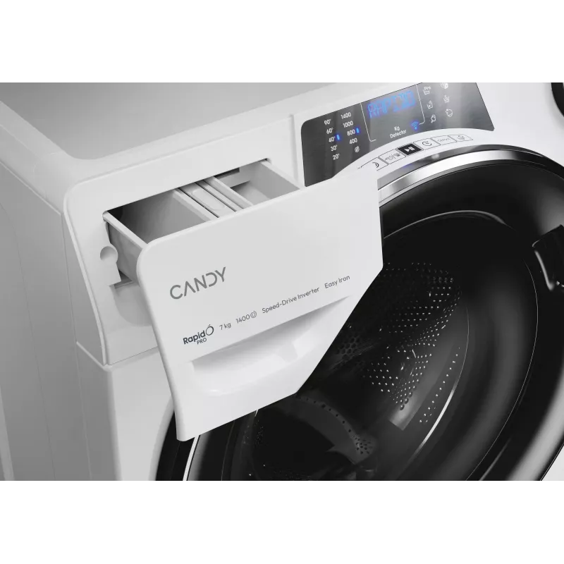 Máquina de lavar CANDY RP4 476BWMBC/1-S, 7 kg, 1400 rpm, profundidade 45 cm
