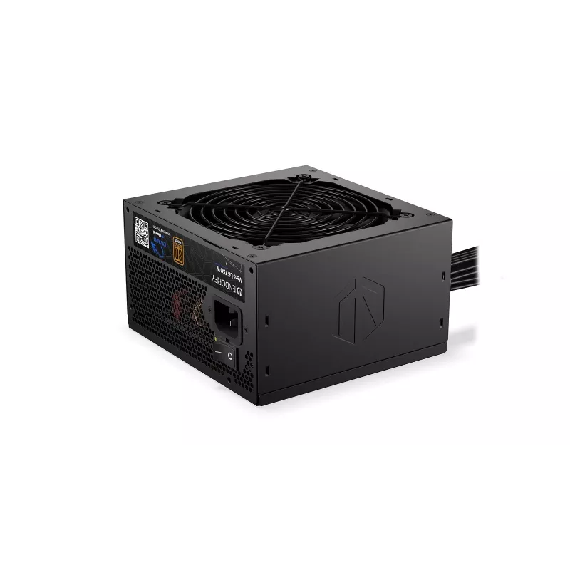 Fonte de alimentação ENDORFY Vero L6 750 W, 24 pinos ATX, 80 PLUS Bronze, ventoinha de 120 mm, preto