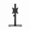 Suporte de secretária para monitor GEMBIRD MS-D1ST-03 totalmente articulado para ecrãs de 17–32 polegadas, aço, preto, VESA 75x75–100x100, 9 kg
