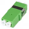 DIGITUS DN-96007-1APC-OF Acoplador de fibra ótica LC/APC duplex, monomodo OS2, sem flange, verde