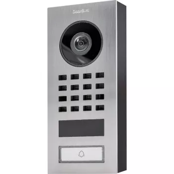Posto de vídeo IP DoorBird D1101V aço inoxidável V4A — intercomunicador IP, para entradas de moradias unifamiliares