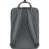 Mochila casual Fjällräven Kanken Laptop 15 polegadas Cinzento — 280×160×400 mm, Poliamida/PP/Vinil