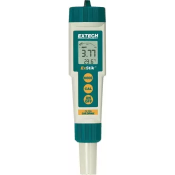 EXTECH CL200 Medidor de cloro ExStik™, CL200 1 °C -5 a +90 °C (CL200)
