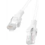 Cabo de rede Lanberg PCU6-10CC-0100-W 1m Cat6 U/UTP branco