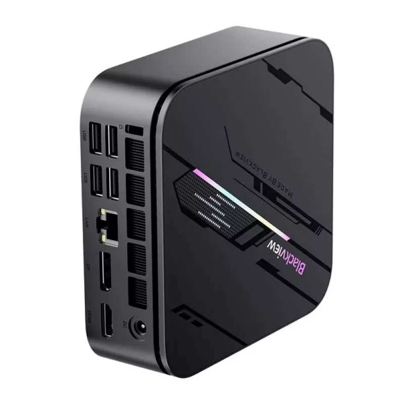 Mini PC Blackview MP100 Pro i9-12900H 16 GB SSD 1 TB W11Pro preto