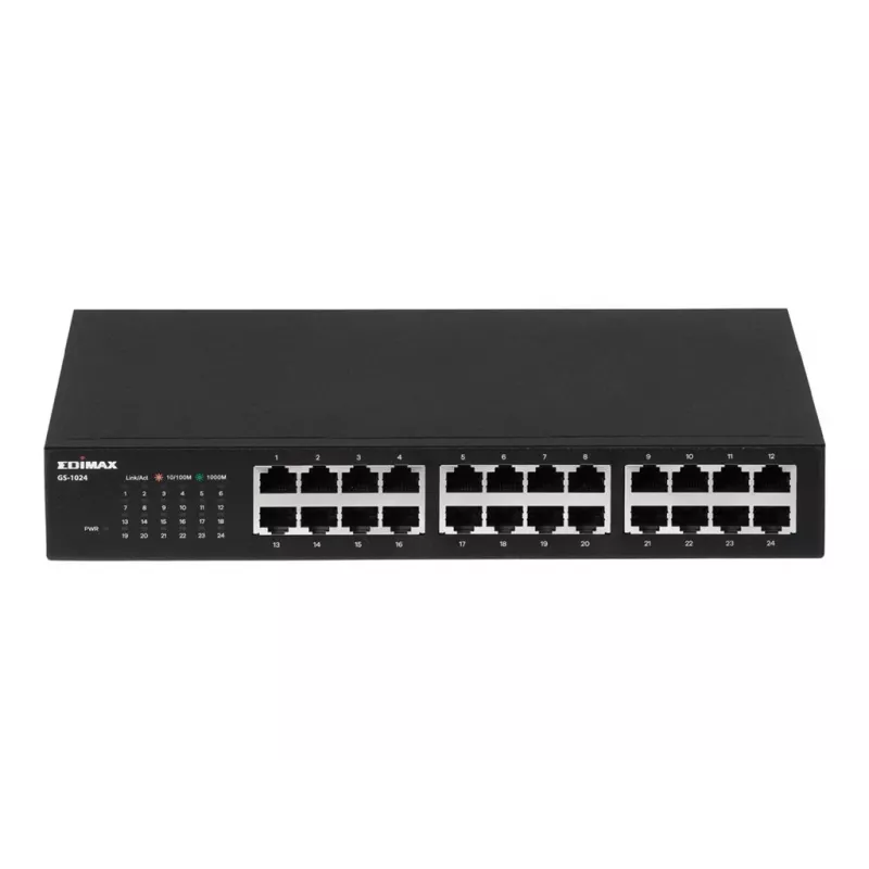 Switch de rede Edimax GS-1024 Gigabit Ethernet 24 portas