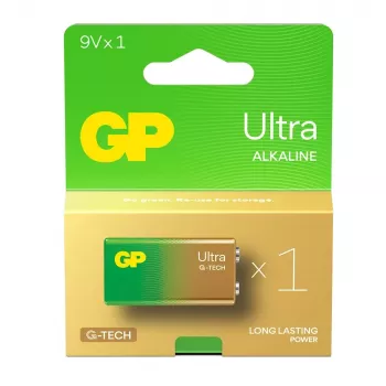 PILHA ALCALINA 6LR61 9V GP ULTRA 1 unid.