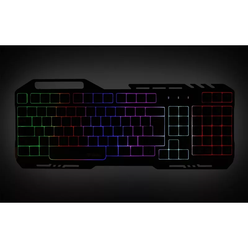 Teclado YKB 3200 SHADOW metal, LED