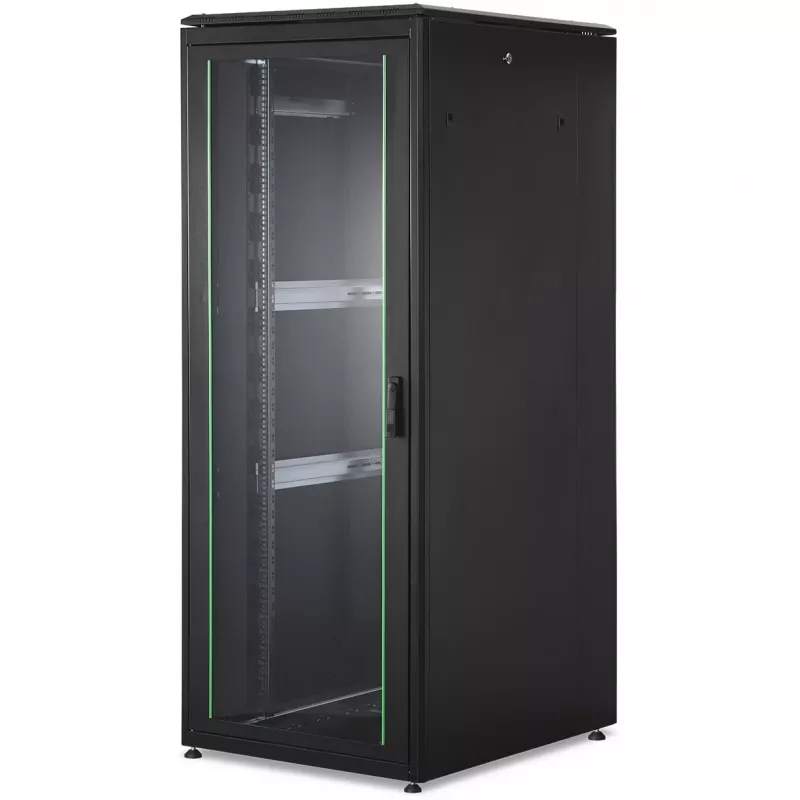 Armário de rede DIGITUS Unique 42HE 2053x800x1000mm preto (envio por transportadora)