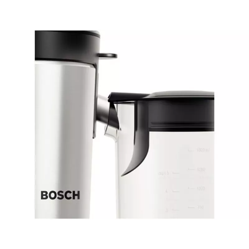 Extrator de sumo Bosch MES4000 1000 W preto, cinzento, aço inoxidável