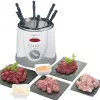 Fritadeira Clatronic FFR 2916 Single 1 L de bancada 900 W cinzenta, branca