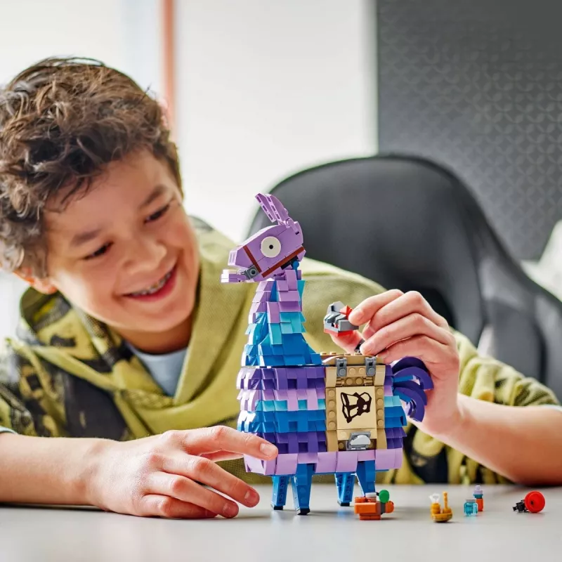 Brinquedo de armazenamento LEGO 77071 Fortnite Lama brinquedo de construção – unidade de armazenamento e exposição LEGO