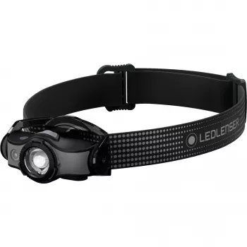 Lanterna frontal Ledlenser MH 5 preta-cinzenta