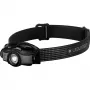 Lanterna frontal Ledlenser MH 5 preta-cinzenta