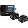 Power Source Kit Li 12V 4Ah, conjunto preto/azul, 2x bateria BL1041B, 1x carregador rápido DC10SB