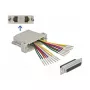 D-Sub HD 44 pinos fêmea de crimpar para 2 x RJ45 fêmea DeLOCK 66836