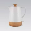 Chaleira elétrica Maestro MR-076 1,8 l 1800 W corpo em cerâmica, branco/madeira