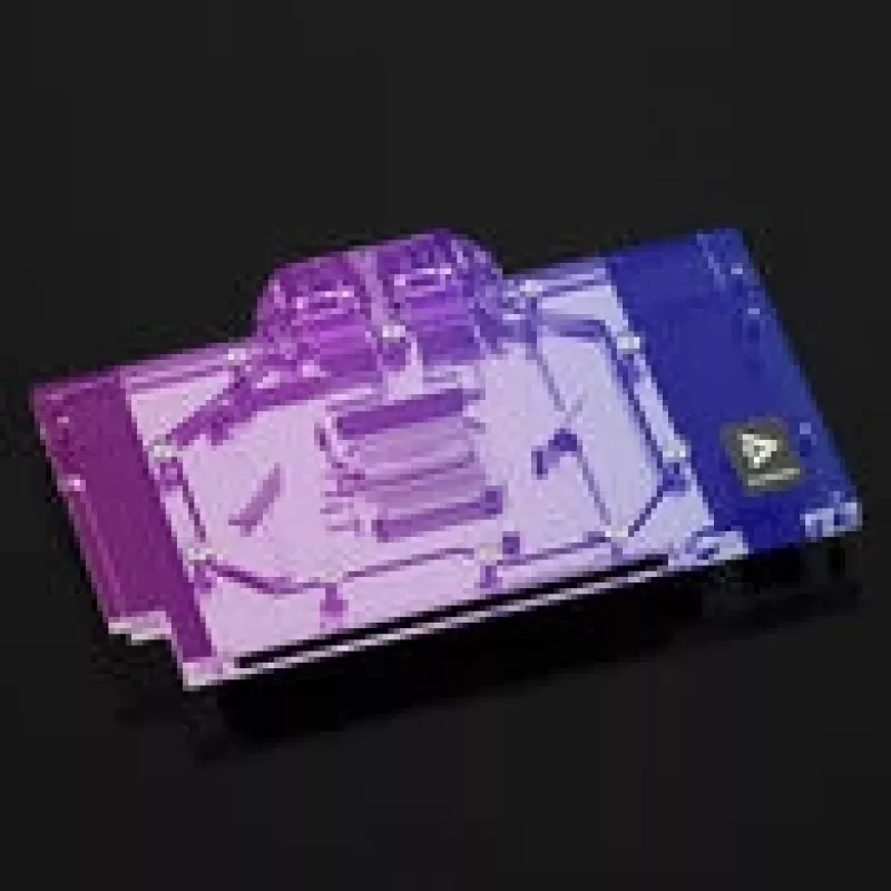 Bloco de água para GPU Barrow para ASUS ROG TUF 5080 / 5070 Ti – Preto