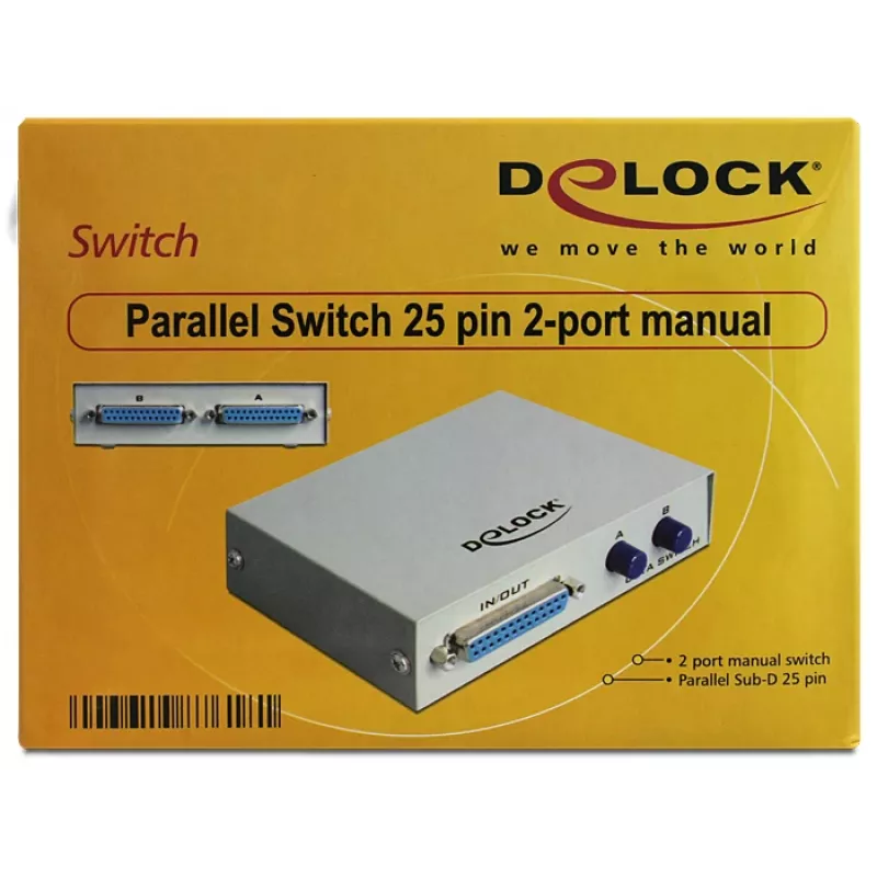 Comutador de impressora DeLOCK 87618