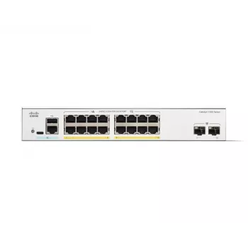 Switch gerido Cisco Catalyst 1300-16FP-2G 16 Port GE Full PoE