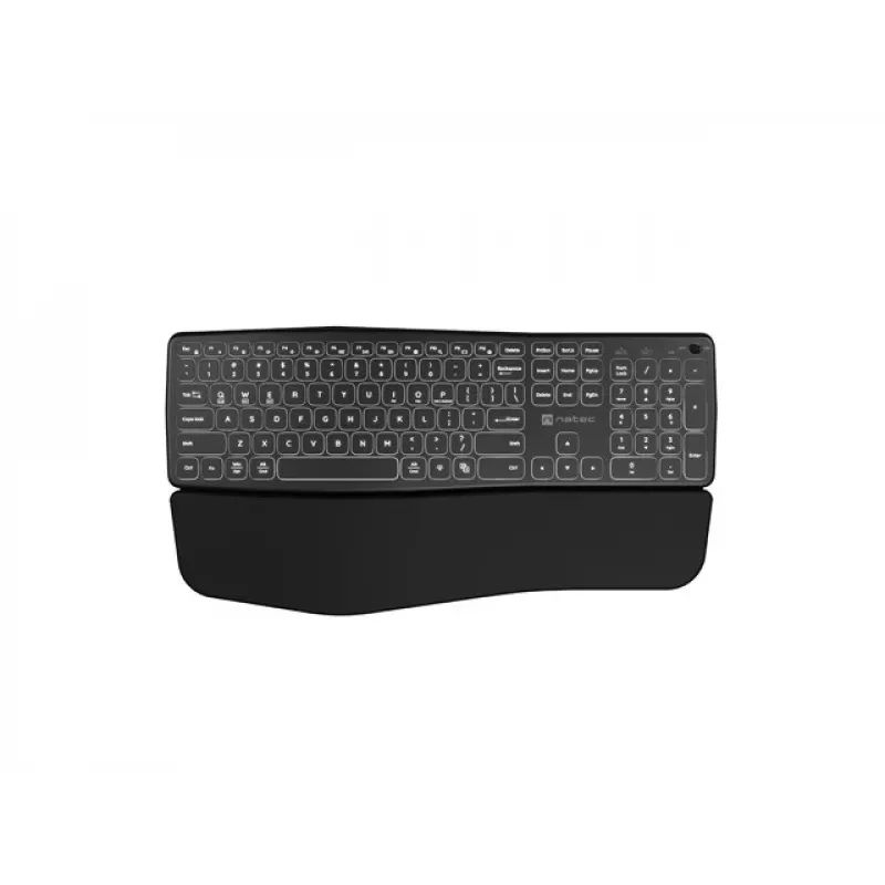 Teclado NATEC PORIFERA Home/Office Bluetooth QWERTY US International preto