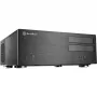 SilverStone Grandia GD08 - Desktop - SSI EEB - sem fonte de alimentação - preto - USB/Áudio