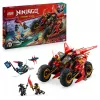 LEGO Veículo de combate Ninja Conjunto 71844 — NINJAGO, 561 peças, 6 minifiguras, peças móveis, 140×240×220 mm