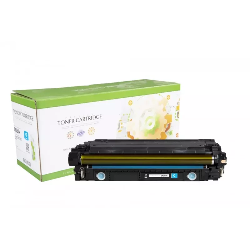 Compatível Static-Control Hewlett-Packard 508A CF361A/CRG040 ciano, 5000 páginas