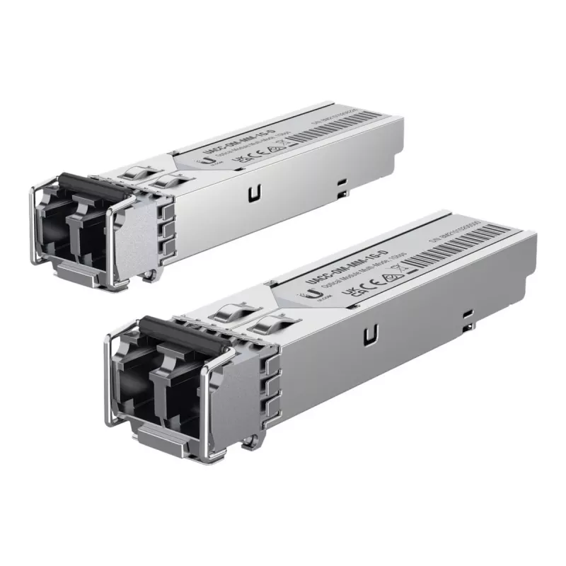 Módulo transceptor de rede Ubiquiti UACC-OM-MM-1G-D-20 fibra ótica 1250 Mbit/s