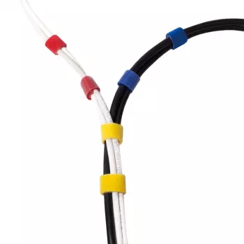 Abraçadeira de cabos LogiLink KAB0053 abraçadeira de velcro fita de velcro azul 1 unid.