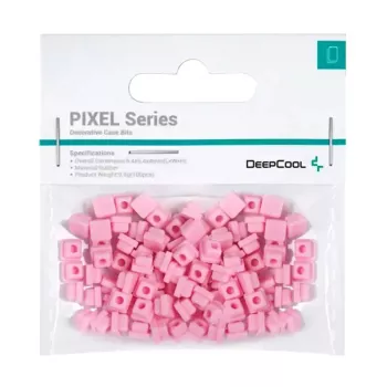 Borracha PIXEL embalagem 100 unid. 9,8 g da DeepCool — peças de borracha universais, rosa, blister