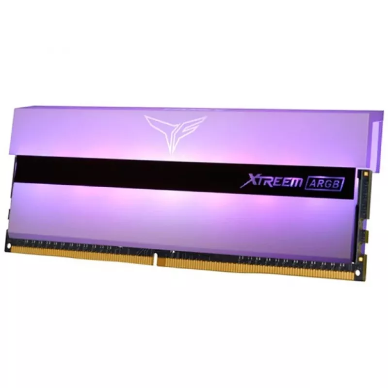 DIMM 16 GB DDR4-3200 (2x 8 GB) kit duplo, memória branco, TF13D416G3200HC16CDC01, XTREEM ARGB, INTEL XMP