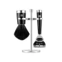 Conjunto de barbear ZWILLING CLASSIC de 3 peças com máquina de barbear, pincel e suporte - preto
