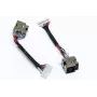 Conector fêmea de alimentação com cabo, HP DV5-2000