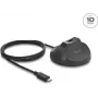 Suporte magnético DELOCK conector fêmea USB Type-A para conector macho USB Type-C 10 Gbit/s cabo de docking 1,2 m (64365)