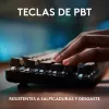 Logitech G G413 TKL SE, com fios, USB, interruptor mecânico, QWERTZ, LED, Preto