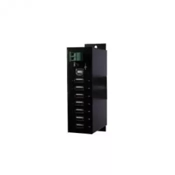 Hub USB EXSYS 7 portas 480 Mbit/s preto