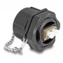 Conector de fibra ótica DeLOCK LC duplex para LC duplex multimodo IP68