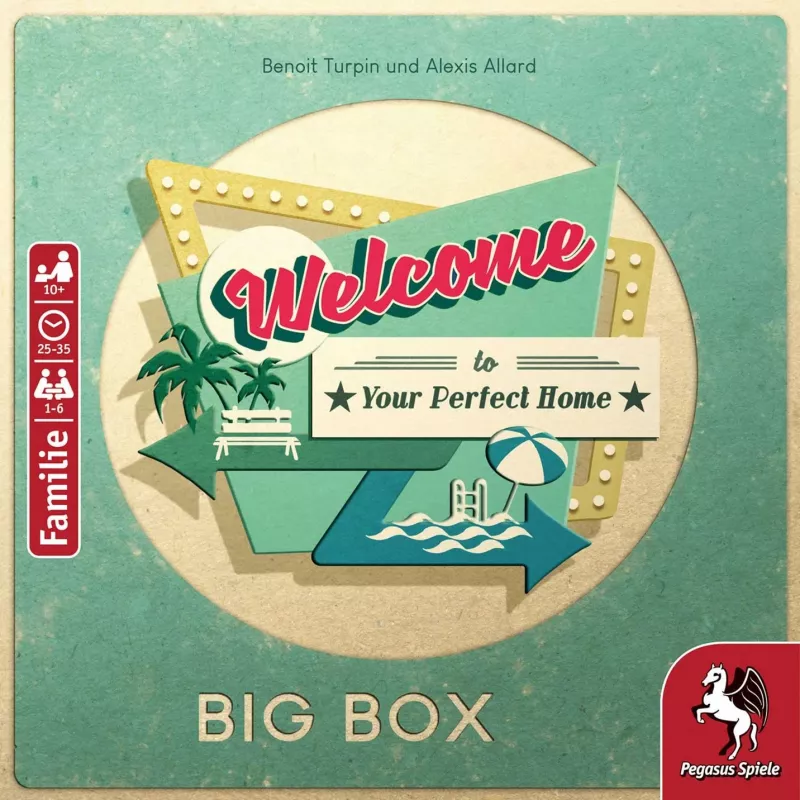 Bem-vindo ao teu lar perfeito Big Box, jogo de tabuleiro