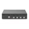Switch KVM Digitus DS-12891 4x1 DP USB 4K Ultra HD