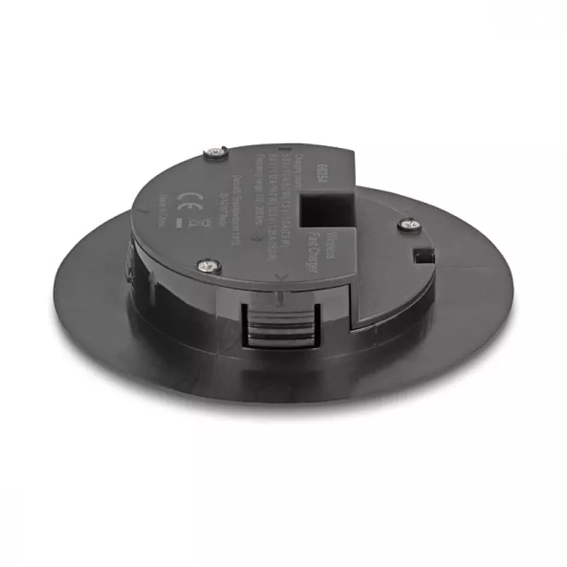 Carregador de interior DeLOCK 66284 smartphone preto USB sem fios