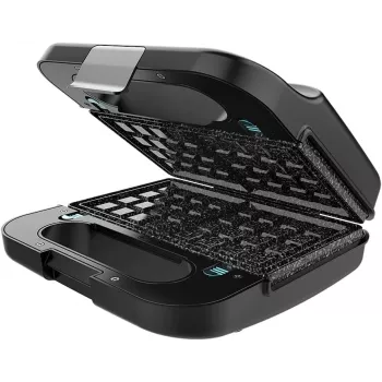 Cecotec Máquina de sandes | Rock’nToast 4in1 | 1000 W | Número de placas 4 | Preto