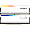 DIMM 64 GB DDR5-6000 (2x 32 GB) Dual-Kit, memória branca, F5-6000J3040G32GX2-RM5RW, Ripjaws M5 RGB, INTEL XMP