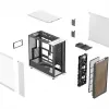 Caixa de PC Fractal Design North XL Desktop branca