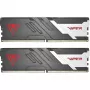 DIMM 16 GB DDR5-5600 (2x 8 GB) dual kit, memória RAM preto/branco, PVV516G560C40K, Viper Venom, INTEL XMP