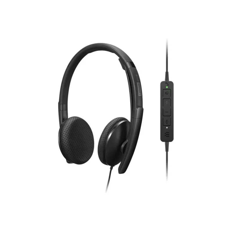 Lenovo 4XD1M45626 Auscultadores/headset com fios, arco de cabeça, USB Type-C, preto